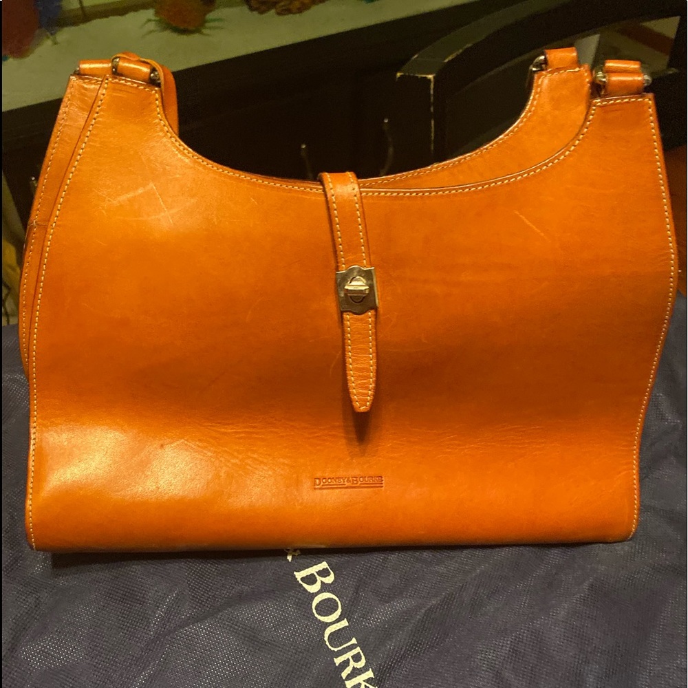 Dooney & Bourke leather satchel bag